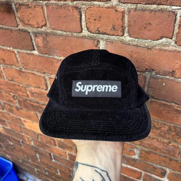 Supreme Other - supreme corduroy 5 panel strap back hat